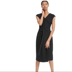 Everlane Japanese GoWeave Sleeveless Wrap Dress 6